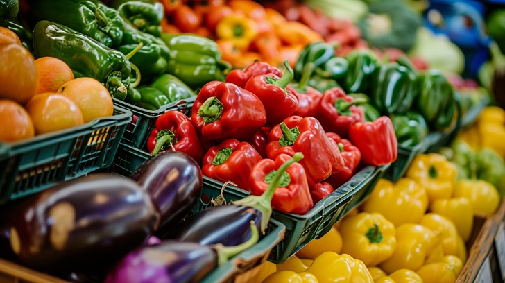 Free Colorful vegetable assortment Image - Vegetables, Colorful, Market ...