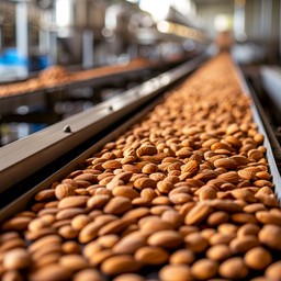 Free Almonds processing line Image - Almonds, Conveyor, Processing ...