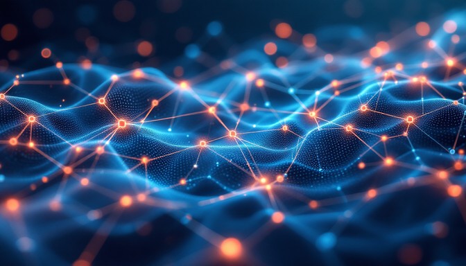 Free Vibrant network visualization Image - Network, Visualization ...
