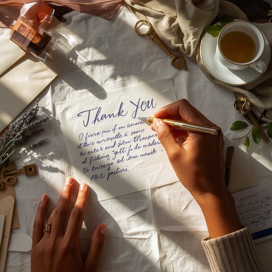 Free Handwritten appreciation flows Image - Gratitude, Letter ...