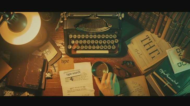 Free Vintage Writing Scene Image - Typewriter, Vintage, Writing ...