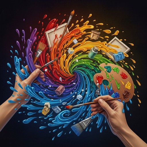 Creative Drawing Transformation Free Creative Spiral Transformation Image - Art, Spiral, Hands ...