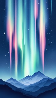 Free Northern Lights Dance Image - Aurora, Mountains, Nightsky ...