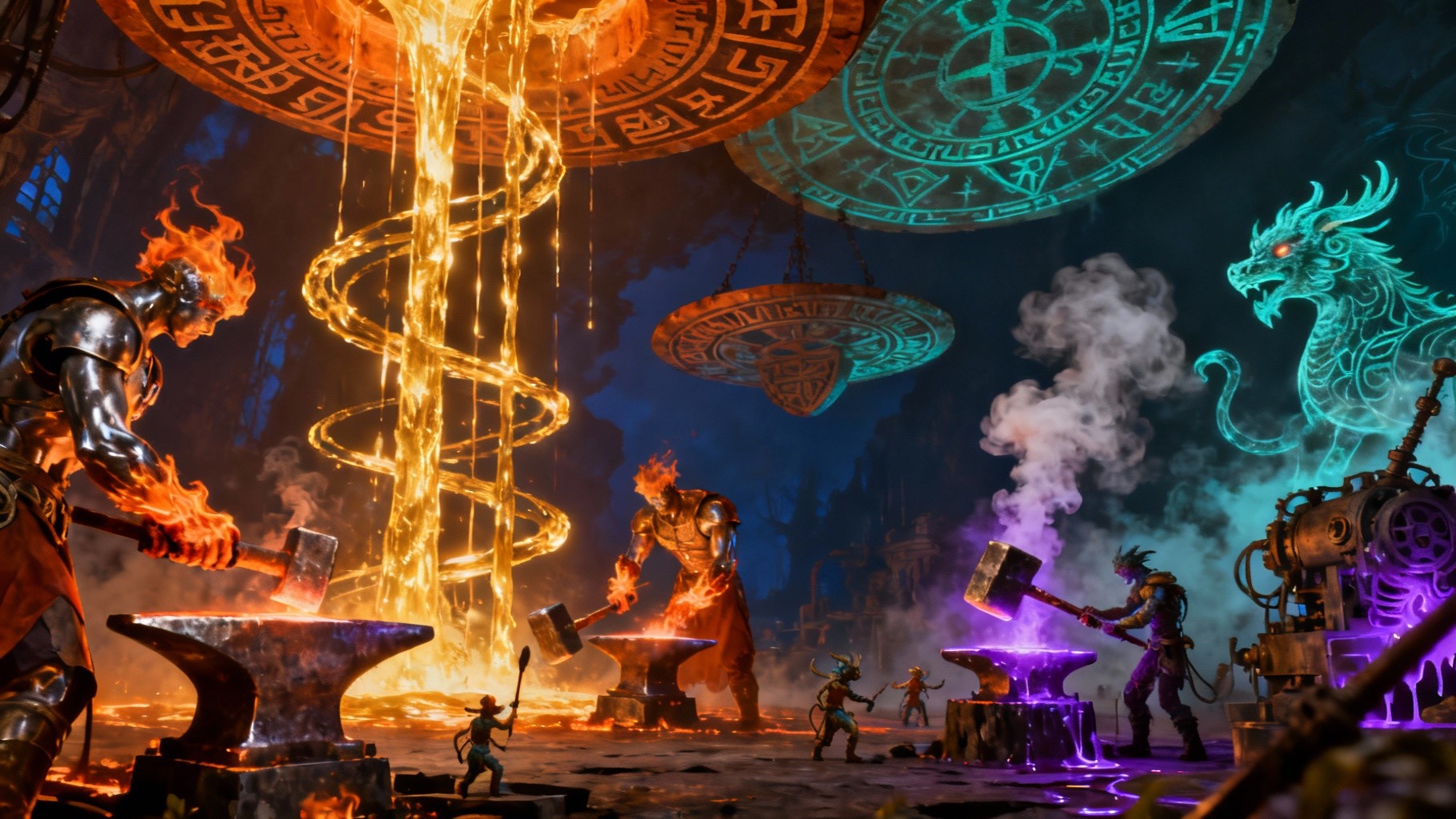 Free Elemental Forge Ritual Image - Fantasy, Forge, Magical | Download ...