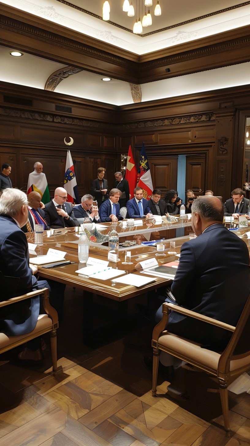 Free Formal Meeting Discussion Image - Meeting, Officials, Discussion ...