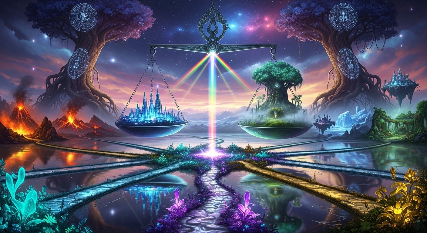 Free Cosmic Balance Realms Image - Cosmic, Balance, Surreal | Download ...
