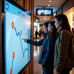 Free Interactive Mall Navigation Image - Touchscreen, Kiosk, Wayfinding ...