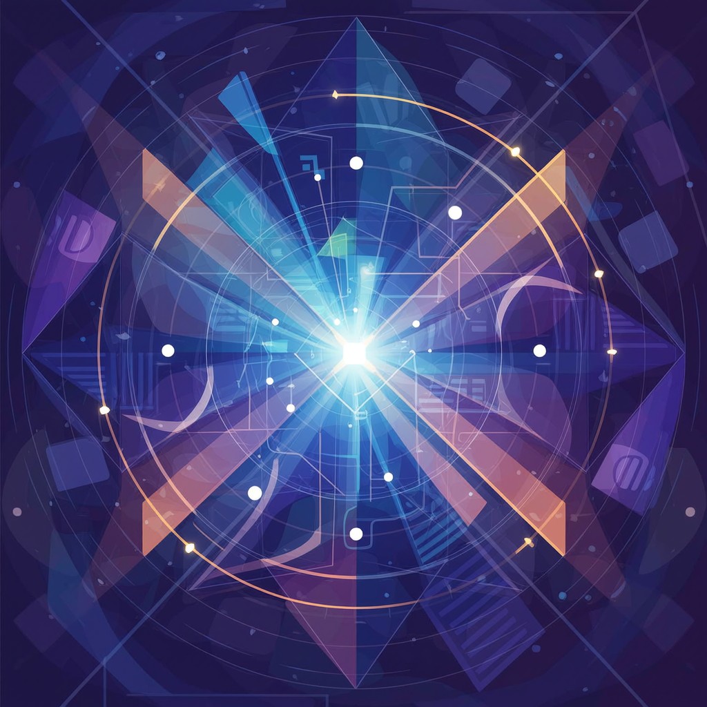 Data Crystal Pattern Free Data Becomes Crystal Image - Geometric, Abstract, Knowledge ...