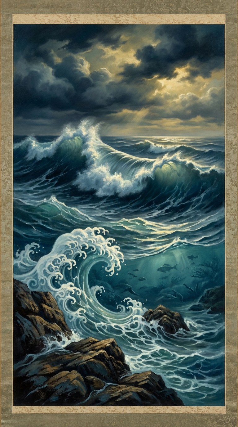 Free Towering Ocean Waves Image - Seascape, Waves, Ocean | Download at ...