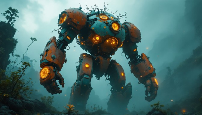 Free Mystical Robot Decay Image - Mecha, Robot, Rusted | Download at ...