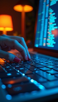 Free Coding in blue Image - Coding, Keyboard, Technology | Download at ...