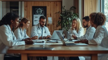 Open Discussion Doctors Free Doctors discussing case Image - Healthcare, Team, Doctors ...