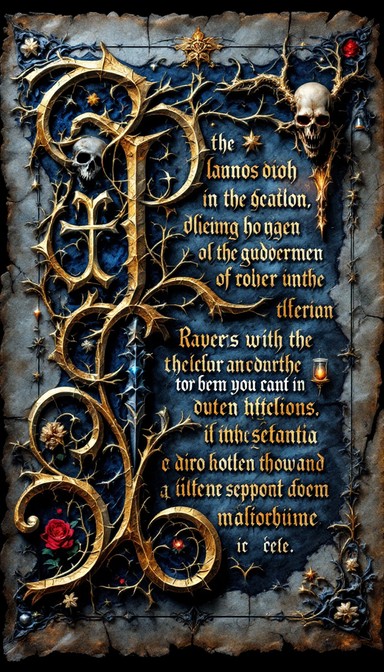 Free Gothic Horror Manuscript Image - Manuscript, Gothic, Medieval ...