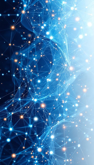 Free Flowing Cosmic Web Image - Network, Digital, Blue | Download at ...