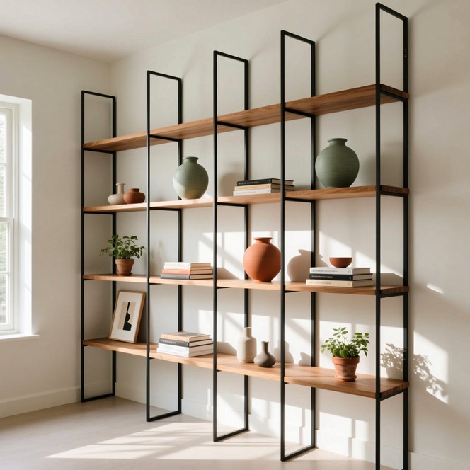 Free Minimalist display shelving Photo - Shelving, Bookcase, Minimalist ...