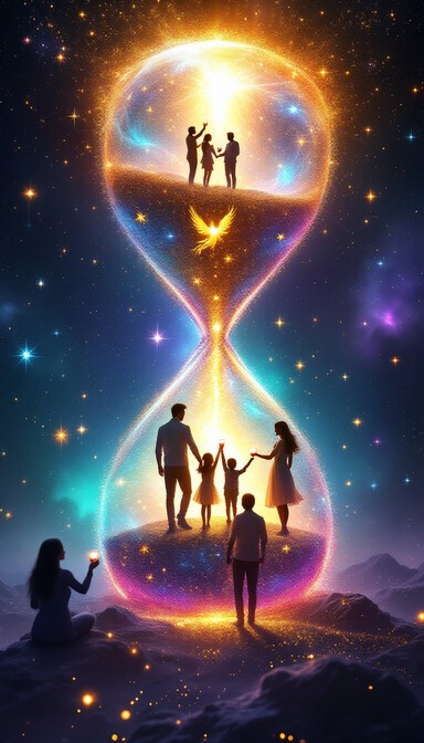 Free Ethereal Family Bond Image - Family, Silhouettes, Hammock ...