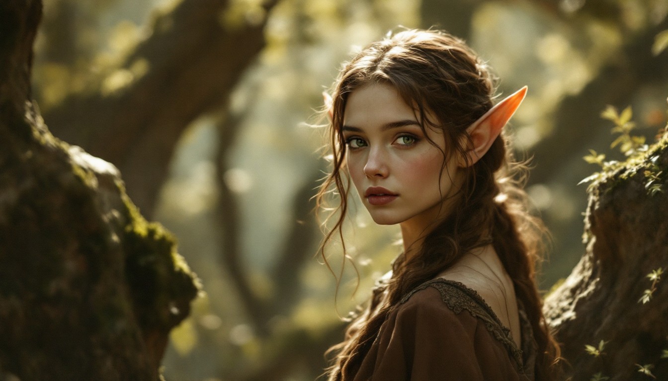 Rustic Elf Free Woodland Elf Portrait Image - Fantasy, Woodland, Ethereal ...