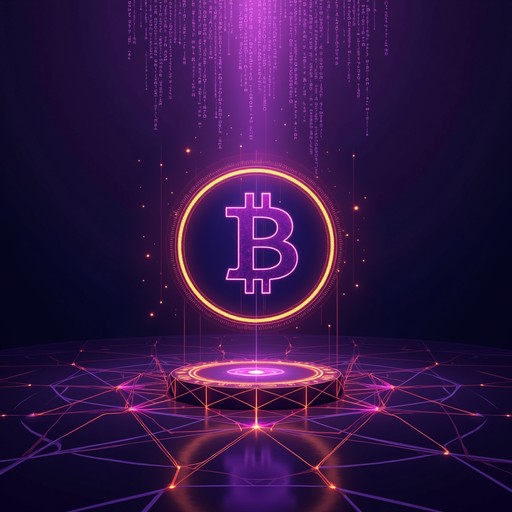 Bitcoin Matrix Style Free Digital Bitcoin Glow Image - Bitcoin, Cryptocurrency, Cyberpunk ...