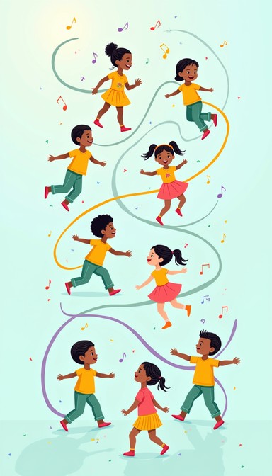 Free Joyful Spiral Dance Image - Children, Kids, Dancing | Download at ...