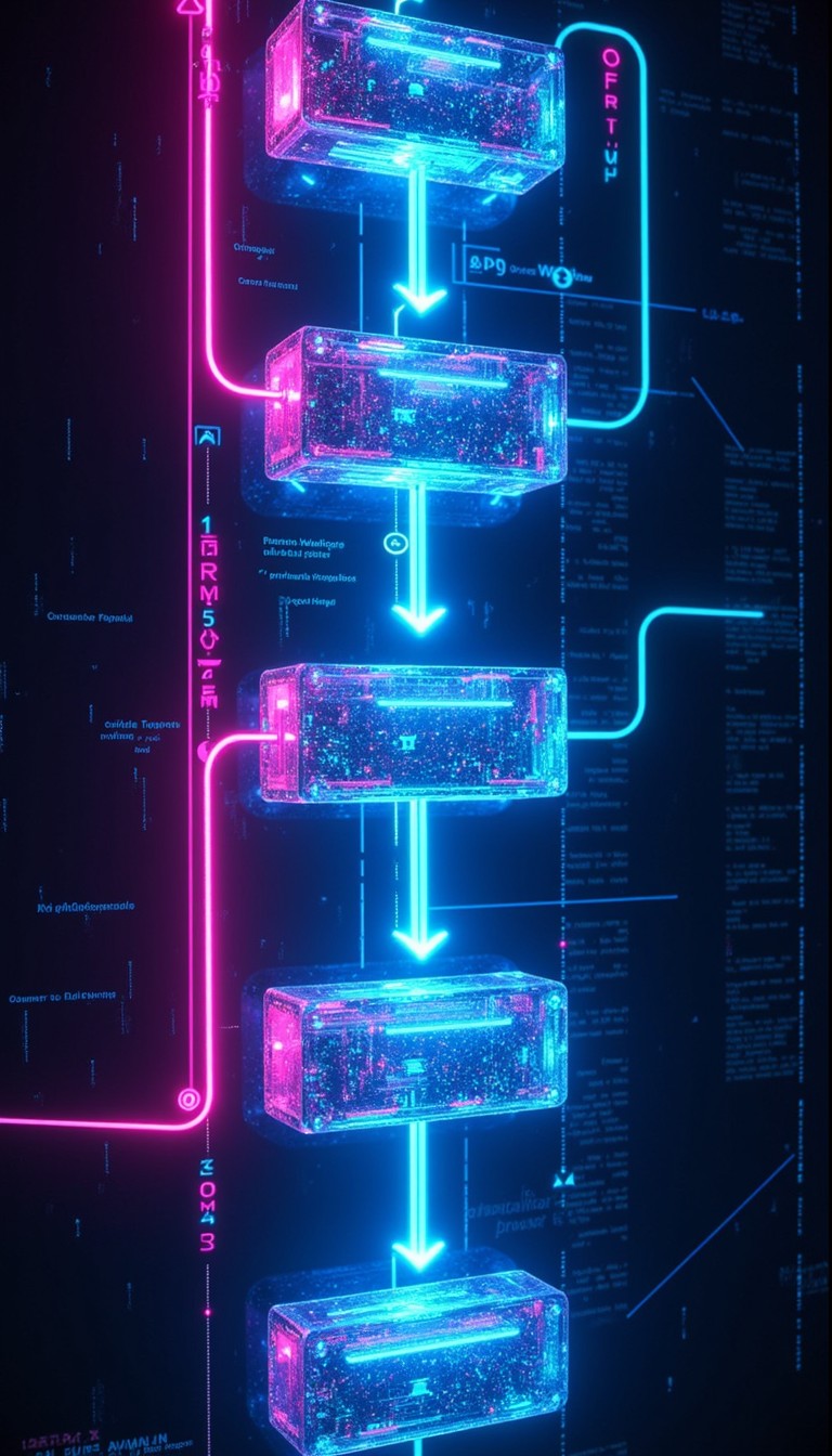 Free Neon Data Flow Image - Cyberpunk, Neon, Holographic | Download at ...