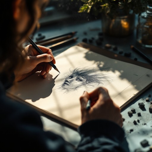 Free Drawing in light Image - Sketching, Drawing, Art | Download at ...