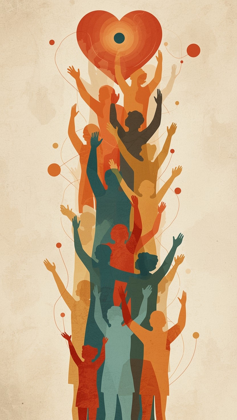 We Rise Partner Poster Free Together We Rise Image - Unity, Together, Community | Download at ...