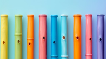Spring Flute Array Free Colorful Flute Array Image - Music, Flutes, Colorful | Download at ...