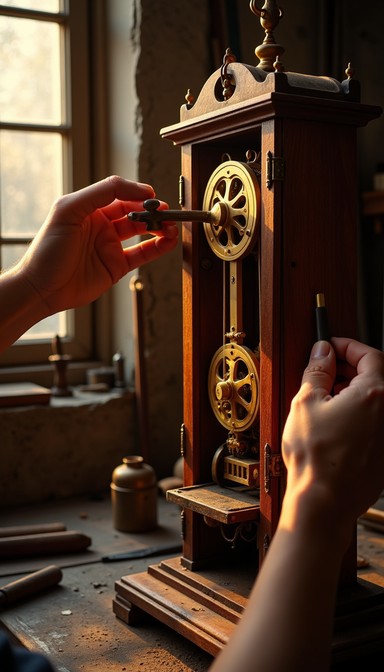 Free Precision Clock Making Image - Clockmaker, Artisan, Craftsman ...