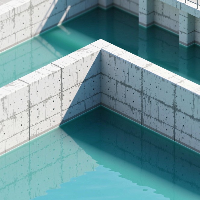Free Geometric Canal Corner Photo - Concrete, Canal, Water | Download ...