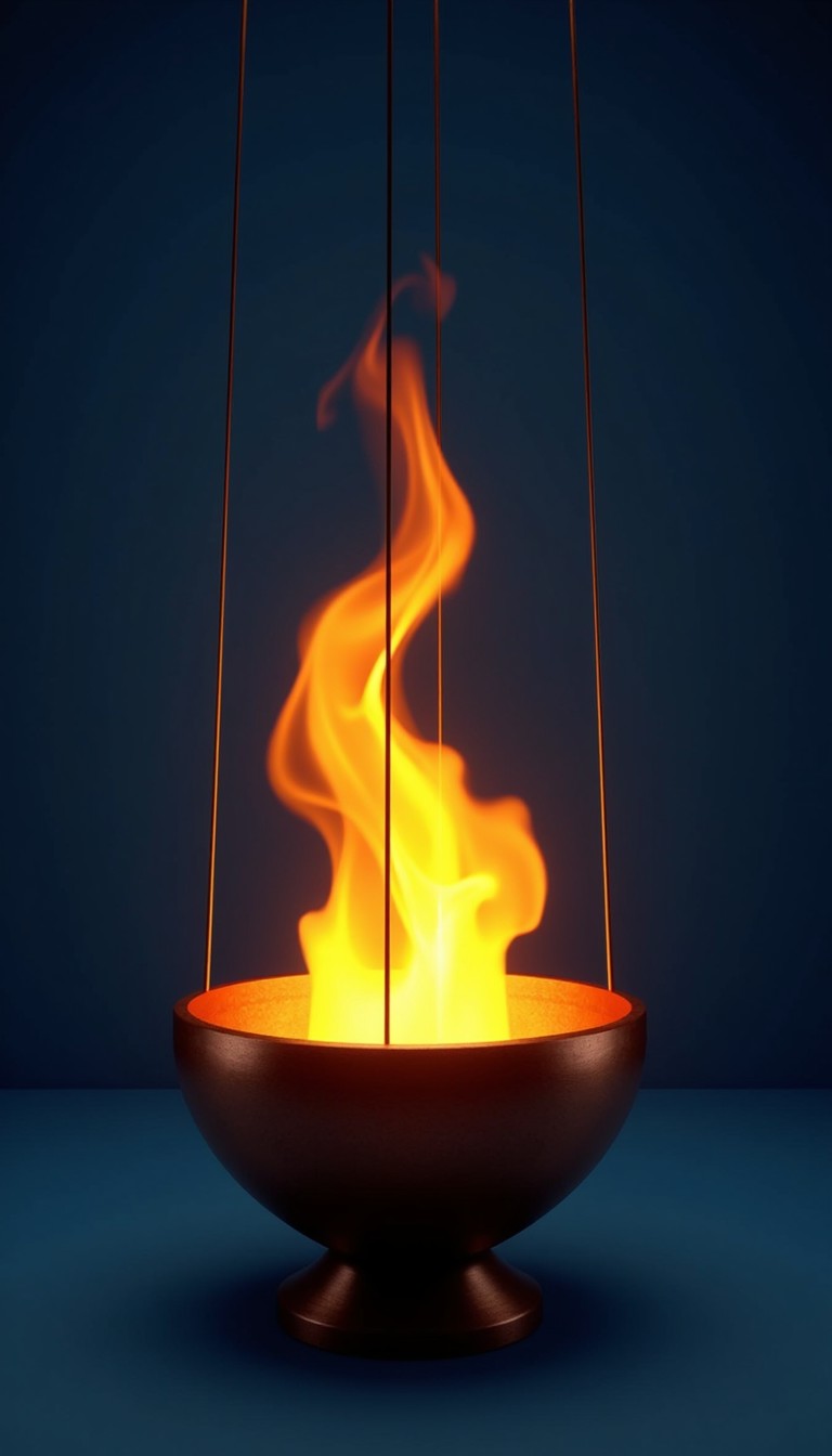 Free Suspended Copper Fire Image - Fire, Copper, Flames | Download at ...