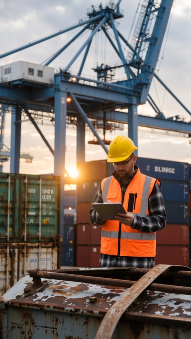 Free Port Engineer Working Image - Engineer, Port, Maritime | Download ...