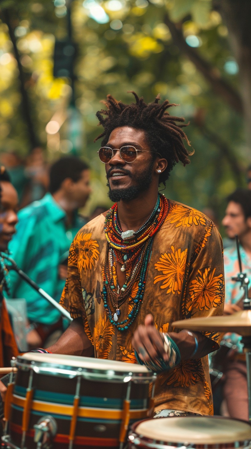 Free Drummer in Action Image - Drummer, Music, Outdoors | Download at ...