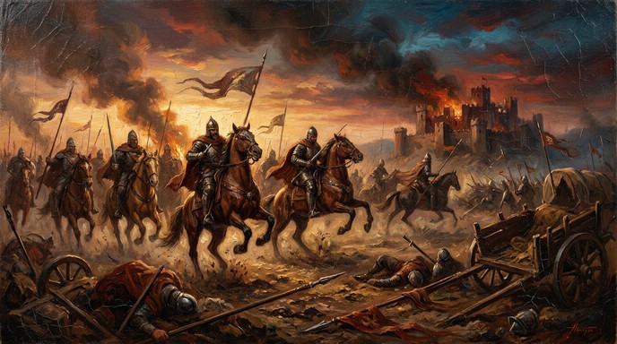 Free Epic Battle Scene Image - Battle, Knights, Medieval | Download at ...