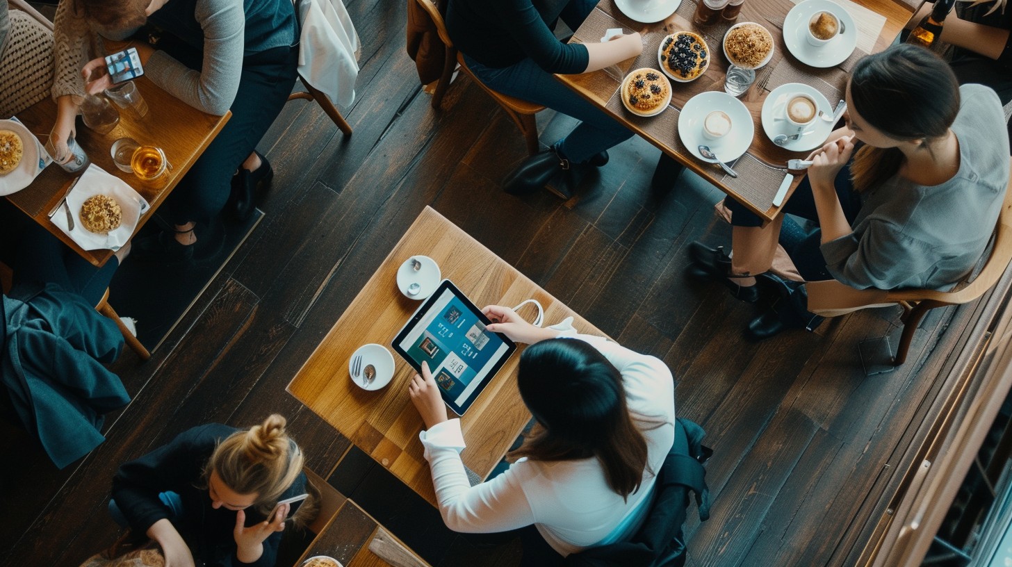 Simply Social Free Cafe Social Scene Image - Cafe, Coffee, Social | Download at StockCake