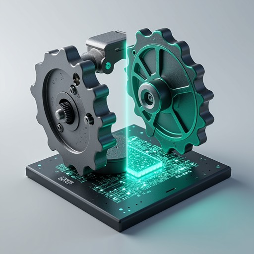 Free Gear Becoming Circuit Image - Gear, Circuit, Transformation ...