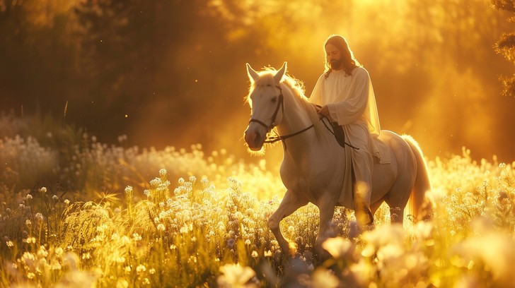 Free Golden Hour Ride Image - Equestrian, Horseback, Countryside ...