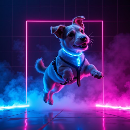 Perro Neon Free Neon Cyberpunk Canine Image - Cyberpunk, Dog, Neon | Download at ...