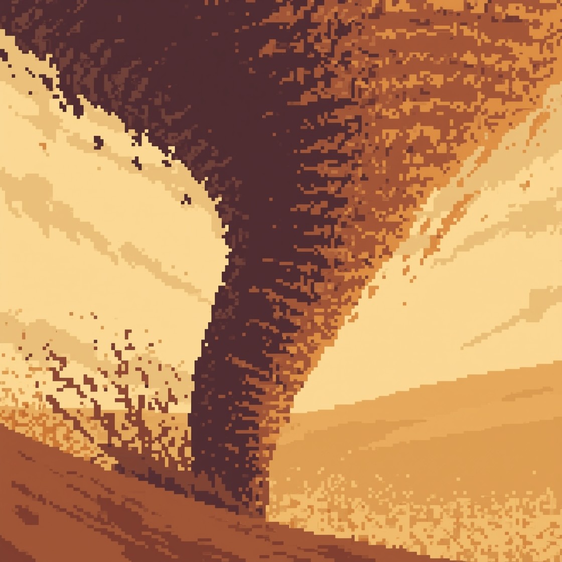 Free Pixelated Sand Vortex Image - Tornado, Sand, Desert | Download at ...