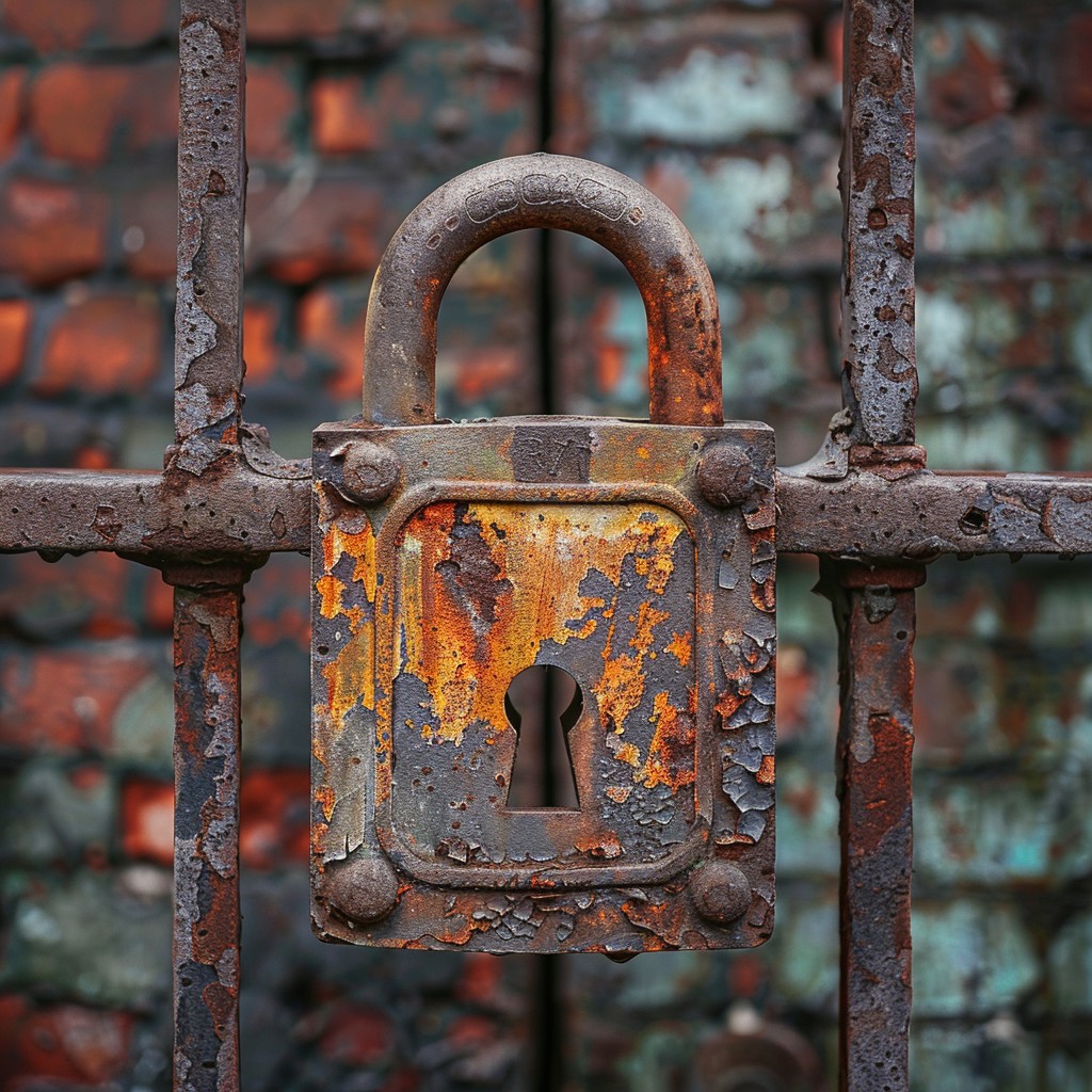 Rusty Pick Lock Free Rusty Vintage Padlock Image - Lock, Rust, Gate | Download at StockCake