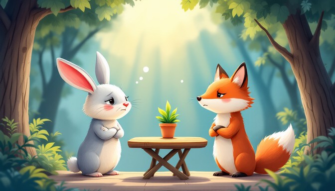 Free Understanding Different Feelings Image - Rabbit, Fox, Friendship ...