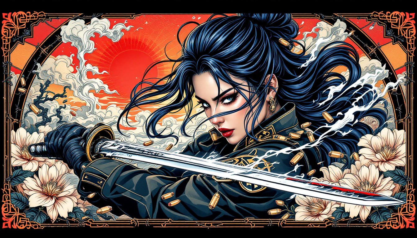Free Fierce Katana Warrior Image - Warrior, Woman, Anime | Download at ...