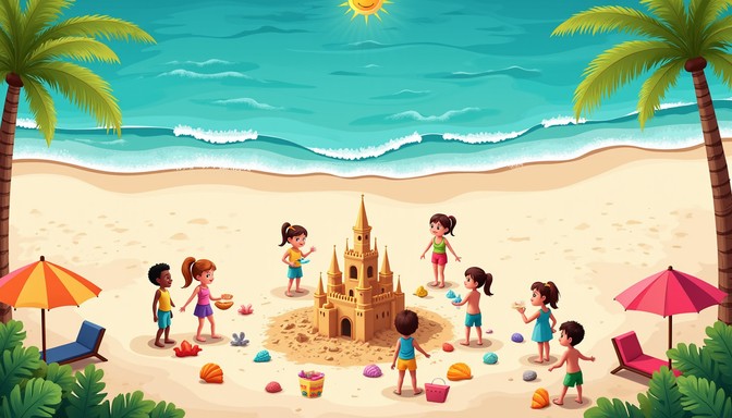 Free Tropical Beach Fun Image | Download at StockCake
