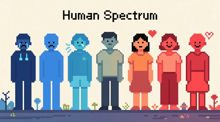 Free Pixelated Human Rainbow Image - Pixelart, Spectrum, Emotions ...