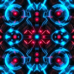 Free Gaming Tech Pattern Image - Abstract, Technology, Geometric ...