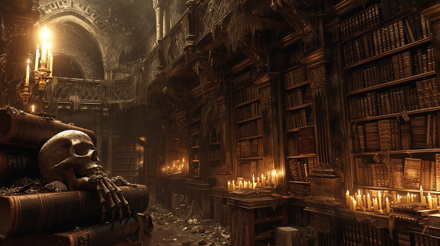 Free Mystical Library Ruins Image - Mystical, Library, Ruins | Download ...