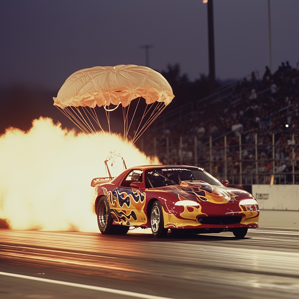 Free Dragster Parachute Deployed Image - Dragster, Racing, Parachute ...
