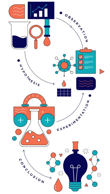 Free Scientific Method Illustrated Image - Science, Scientific, Method ...
