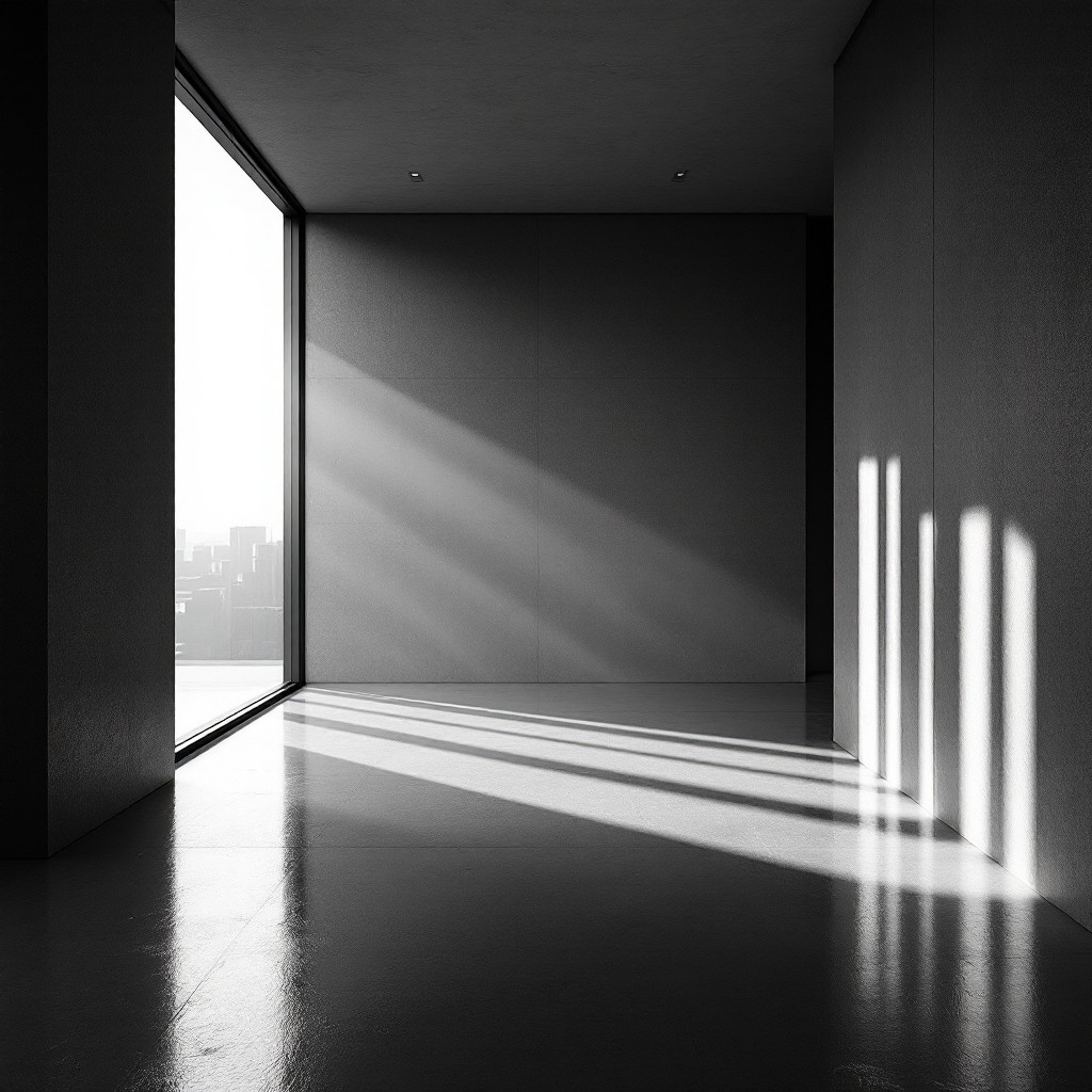 Lean Shadow Free Light Meets Shadow Image - Minimal, Modern, Architectural ...