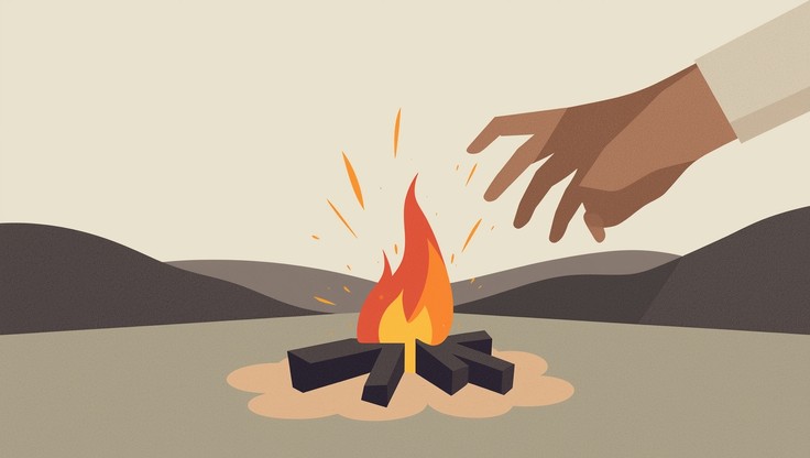 Free Primal Fire Creation Image - Fire, Minimalist, Hand | Download at ...
