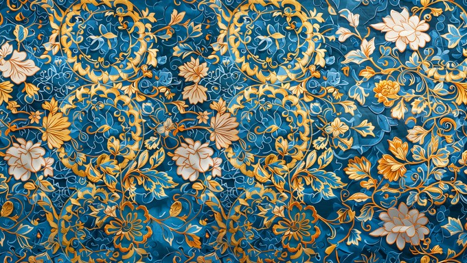 Free Royal Damask Pattern Image - Damask, Pattern, Blue | Download at ...